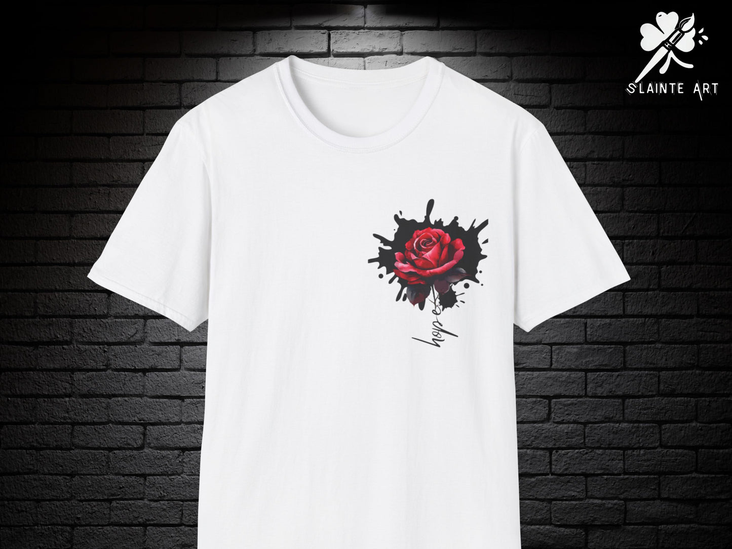 Bold Red Rose T-Shirt